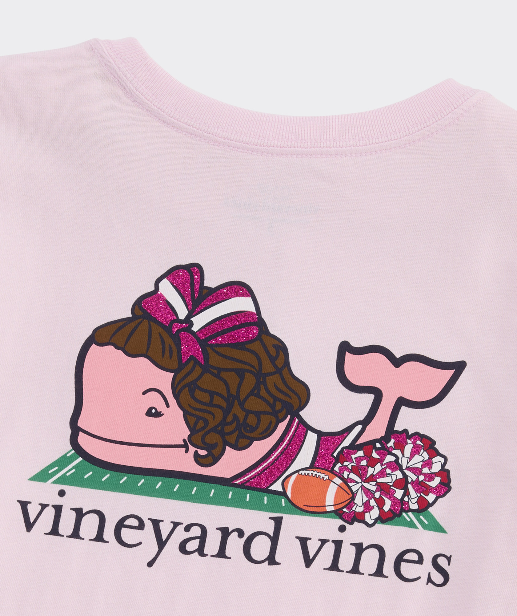girls character whale tees